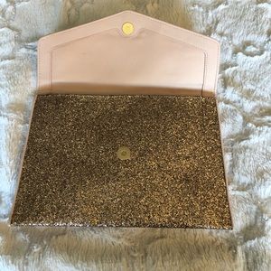 Rose Gold Glitzy Glam Clutch